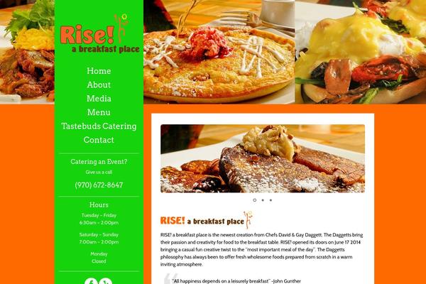 riseabreakfastplace.com site used Eatery