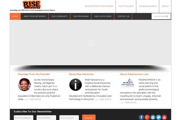 Site using Crafty Social Buttons plugin