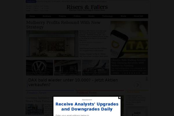 NewsTimes theme site design template sample