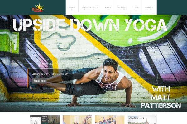 Fit Wp theme site design template sample