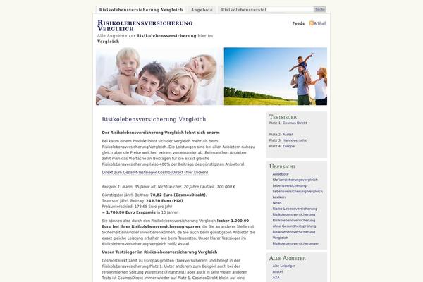 Misty_look_de theme site design template sample