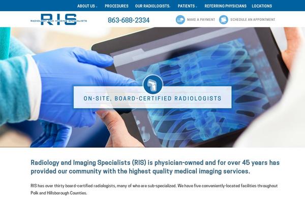 risimaging.com site used Ris