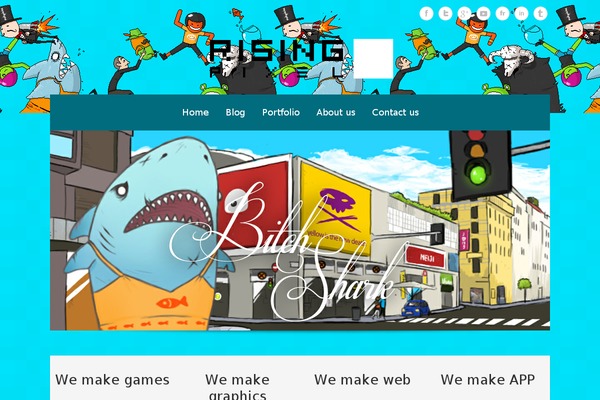 Site using Ocean-portfolio plugin