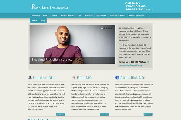 risklifeinsurance.com site used Maparaan