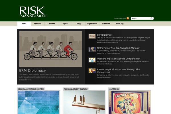 Monograph theme site design template sample