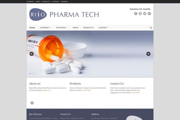 Modernize theme site design template sample