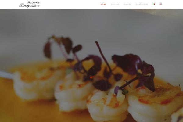 Bridge Child theme site design template sample