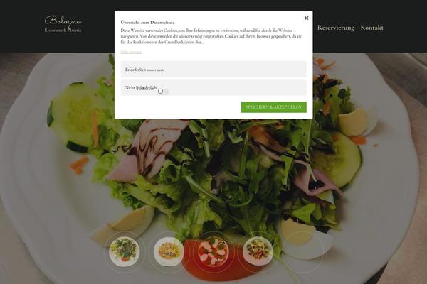 Giardino theme site design template sample