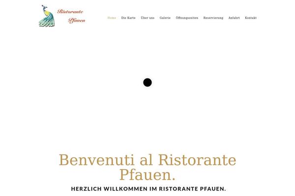 Chicagorestaurant theme site design template sample