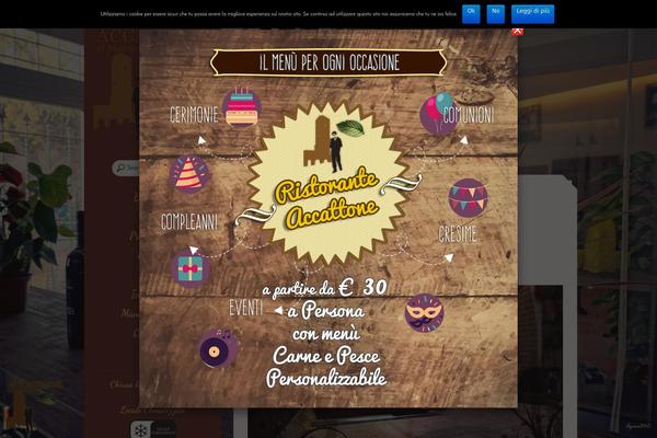 Eatery theme site design template sample
