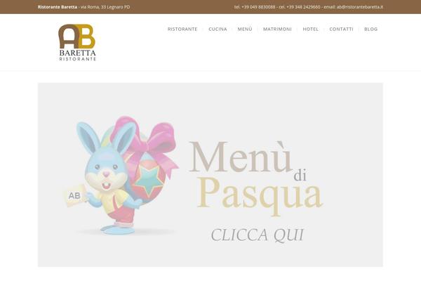 ristorantebaretta.com site used Baretta
