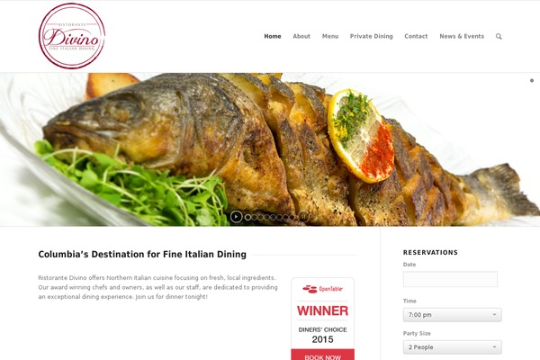 ristorantedivino.com site used Enfold292