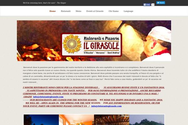 Therestaurantclassic theme site design template sample