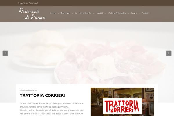 Piquant theme site design template sample