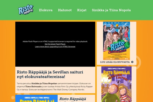 Everett theme site design template sample