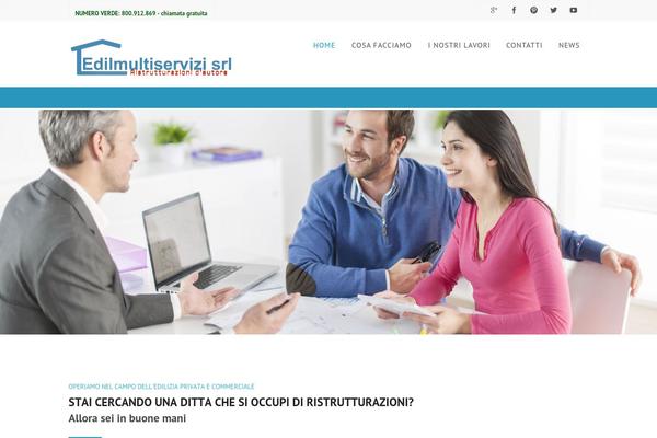 Vision_wp theme site design template sample