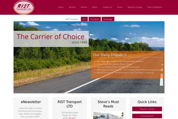 Site using Ari-rss-utility-master plugin