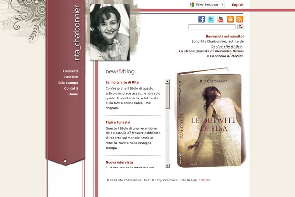 Isabelle theme site design template sample