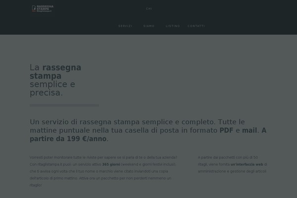 Argus theme site design template sample