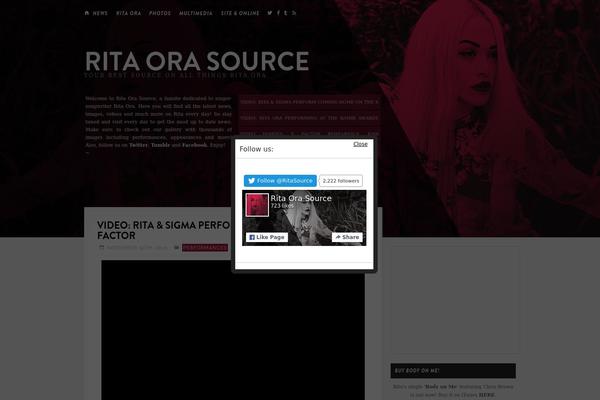 Site using Social PopUP - Facebook, Twitter & Google+ plugin
