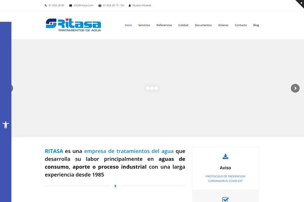 Site using Total-theme-core plugin