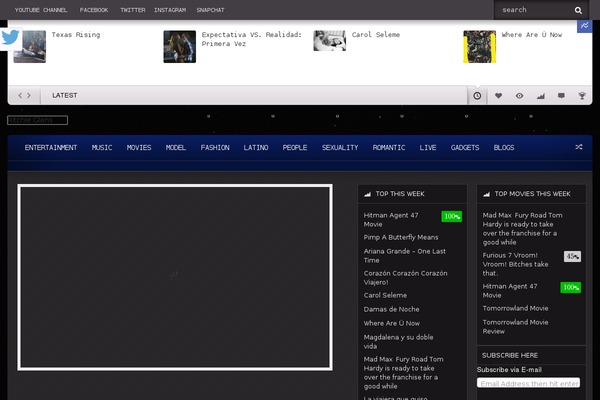 Flavor theme site design template sample