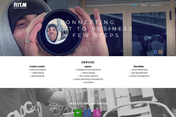 Marble theme site design template sample