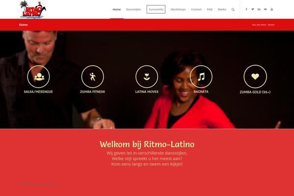Enfold-child theme site design template sample