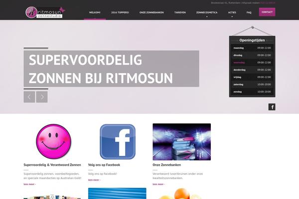 HairPress theme site design template sample