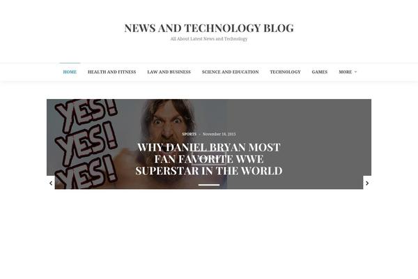 Leda theme site design template sample