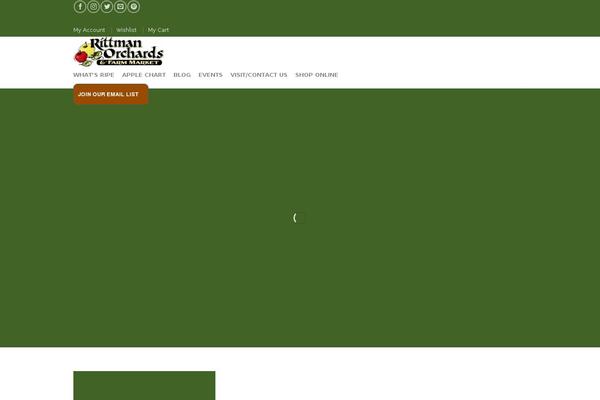 Site using TablePress plugin