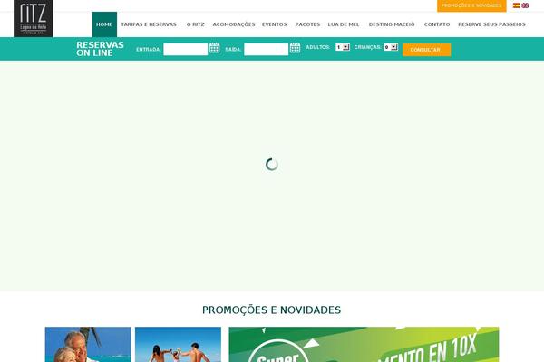 Site using Tabs Shortcode plugin