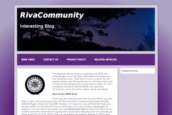 Purple Modena theme site design template sample
