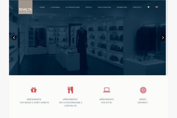 Arena theme site design template sample
