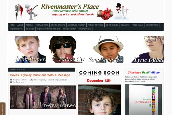 Massive News theme site design template sample