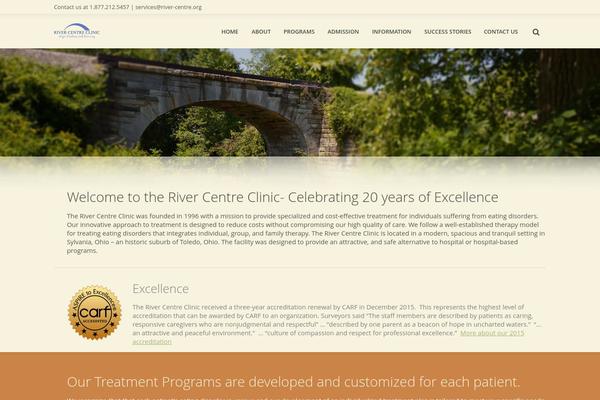 Qualia theme site design template sample