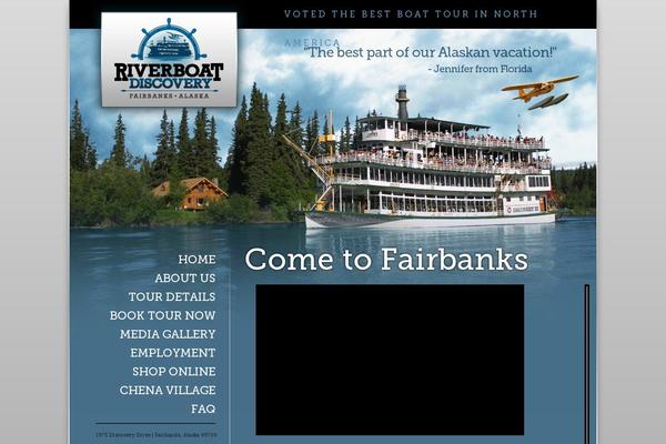 riverboat theme websites examples