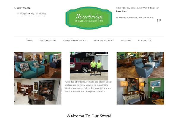 Julia theme site design template sample