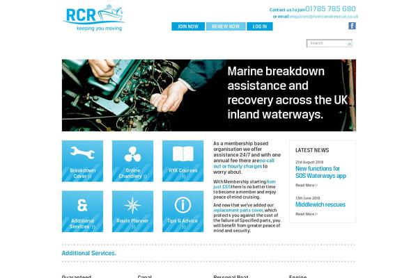 rivercanalrescue.co.uk site used Rcr
