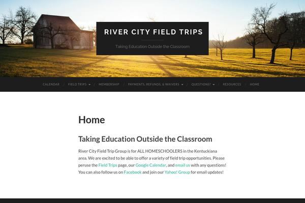 Hemingway theme site design template sample
