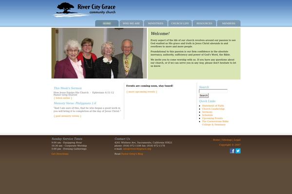 Rcg theme site design template sample