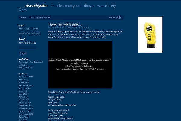 rivercityvibe.com site used Andrea