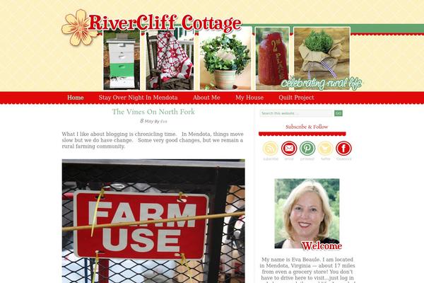 Vintage theme site design template sample