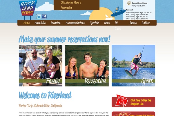 riverlandresort.net site used Riverland