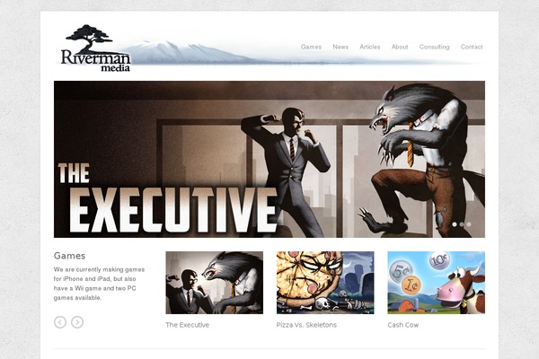 Craft theme site design template sample