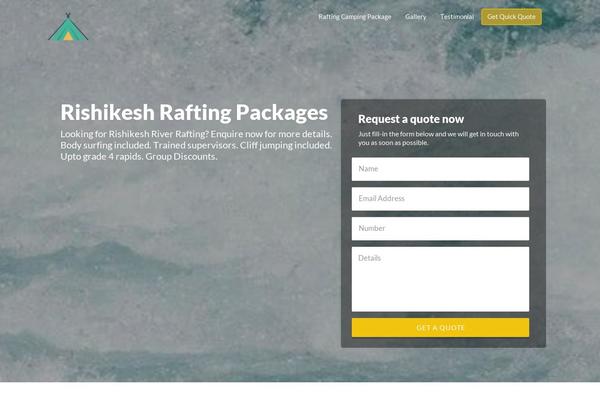 riverraftinginrishikesh.co.in site used Getleads
