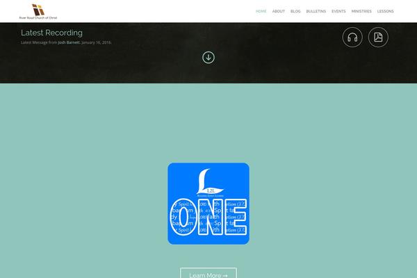 Church and Event theme site design template sample