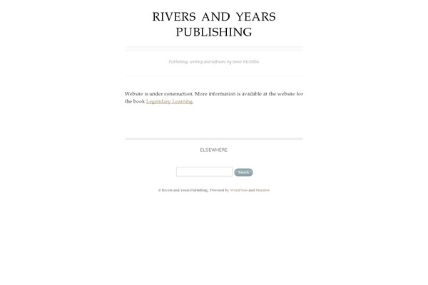 Manifest 1.1 theme site design template sample