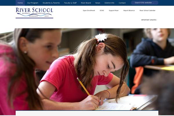 Education Pro theme site design template sample