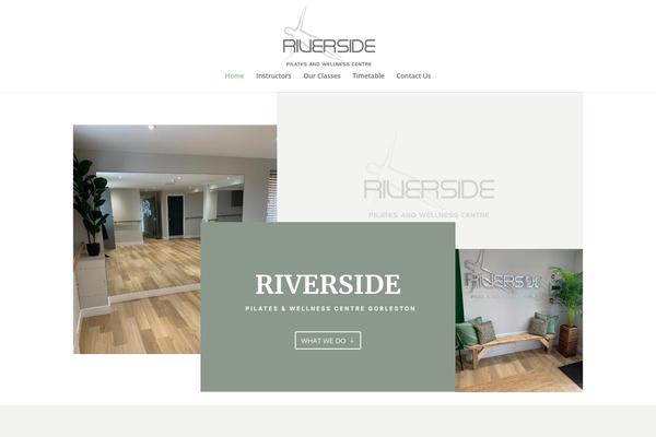 Divi Child theme site design template sample